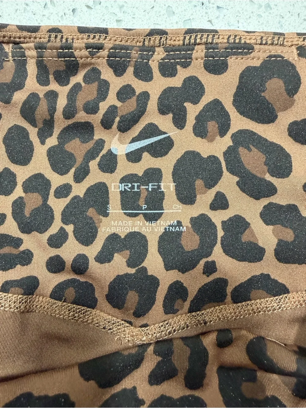 Leopard Print Nike leggings size small
